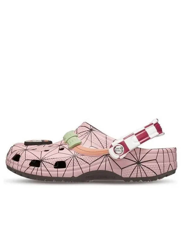 Сандалии x demon slayer classic clog 'nezuko' Crocs — изображение 1 из 1, розовый