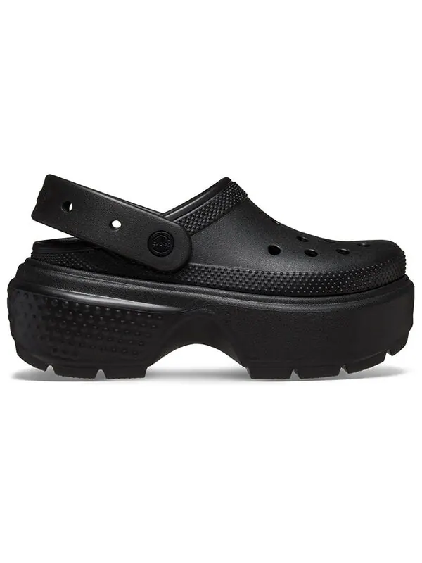Сандалии classic clog 'black' Crocs — изображение 3 из 4, черный