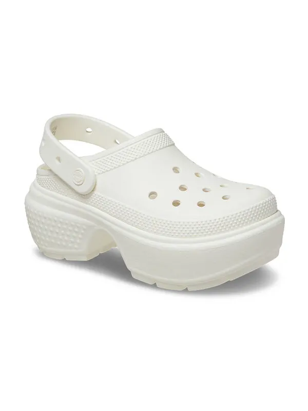 Сандалии classic clog 'white' Crocs — изображение 4 из 4, белый