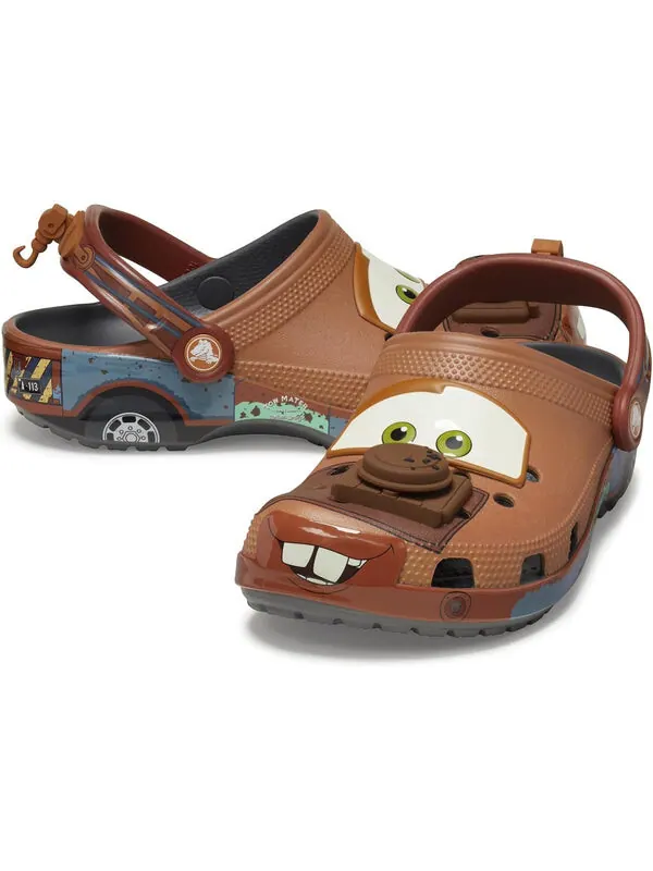Сандалии x cars classic clog 'mater' Crocs — изображение 2 из 3, серый