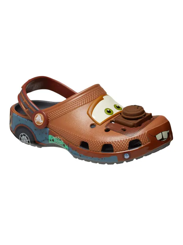 Сандалии x cars classic clog 'mater' Crocs — изображение 3 из 4, коричневый