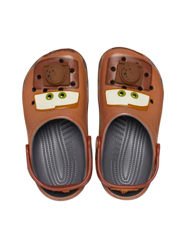 Сандалии x cars classic clog 'mater' Crocs — изображение 4 из 4, коричневый