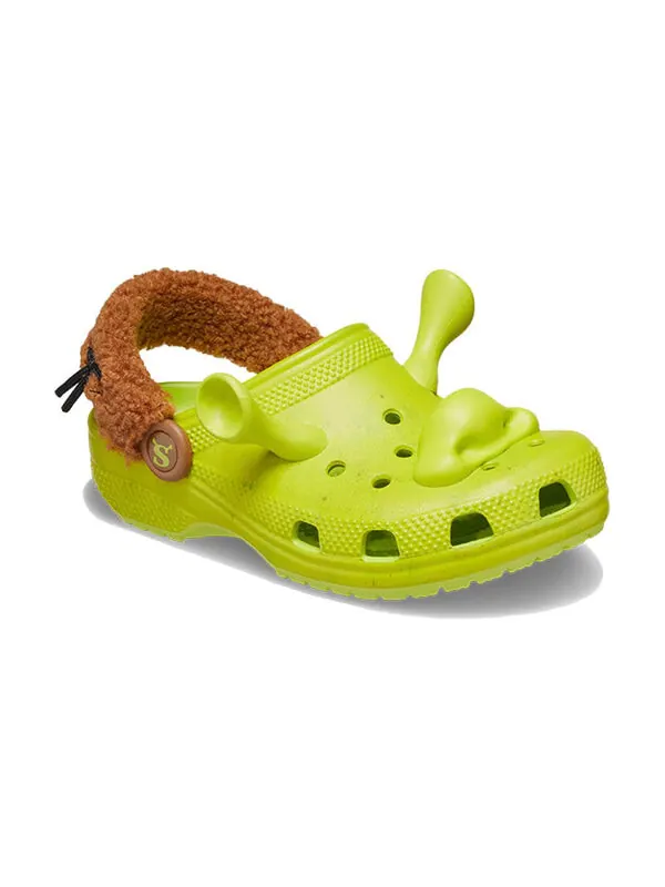 Сандалии x dreamworks x classic clog 'shrek' Crocs — изображение 3 из 4, зеленый