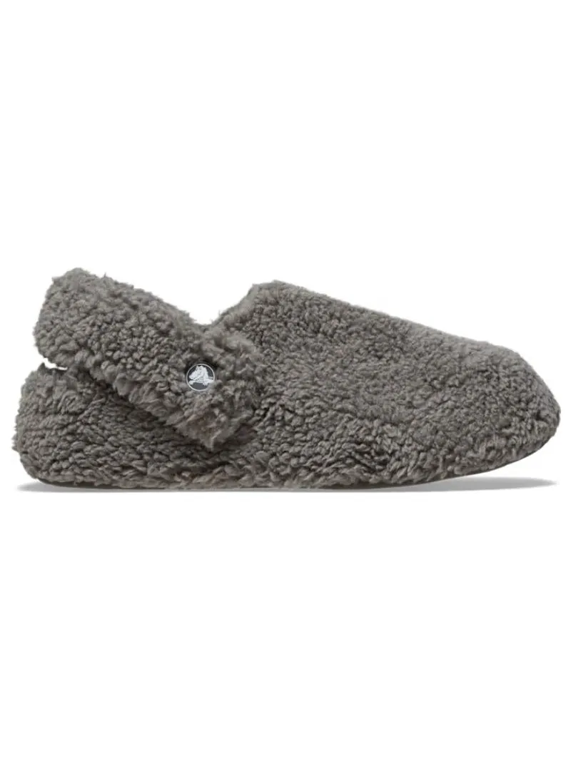 Кроссовки Crocs Classic Cozzzy Slipper 'Grey' — изображение 2 из 6, серый