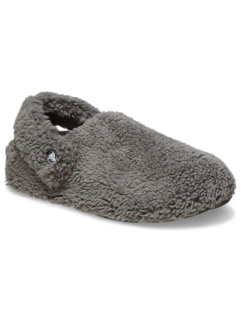 Кроссовки Crocs Classic Cozzzy Slipper 'Grey' — изображение 3 из 6, серый