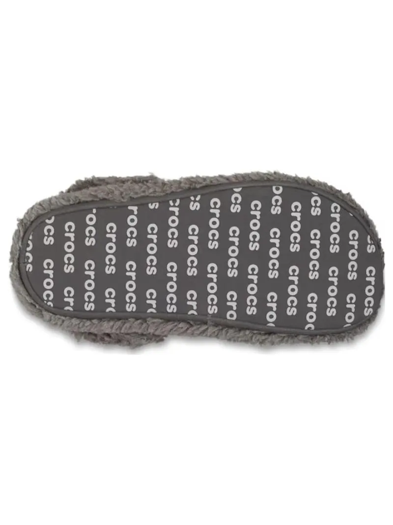 Кроссовки Crocs Classic Cozzzy Slipper 'Grey' — изображение 6 из 6, серый