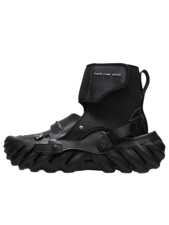 Кроссовки Crocs Feng Chen Wang x Echo Clog 'Multi-Wear' — изображение 1 из 1, черный
