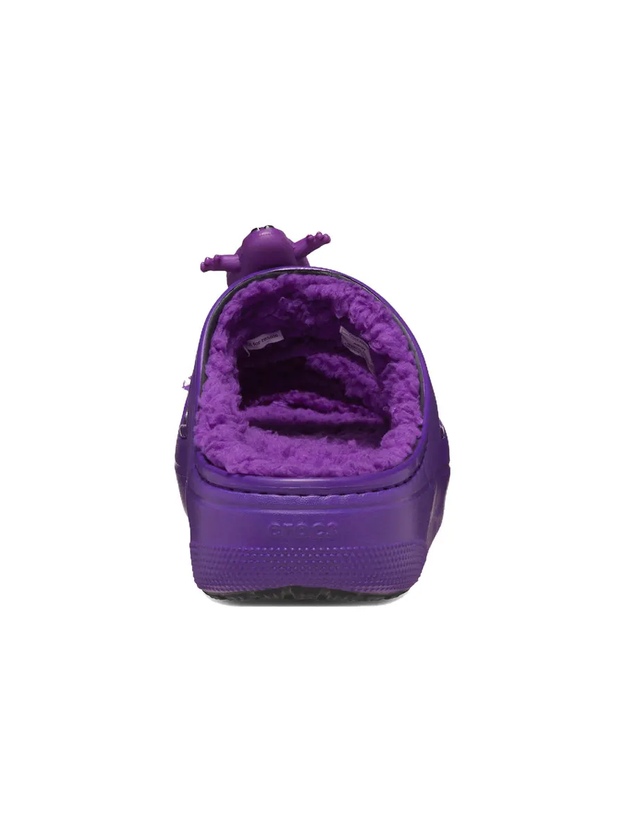 Сандалии Crocs Classic Cozzzy Sandal 'McDonald's Grimace' — изображение 7 из 8, фиолетовый