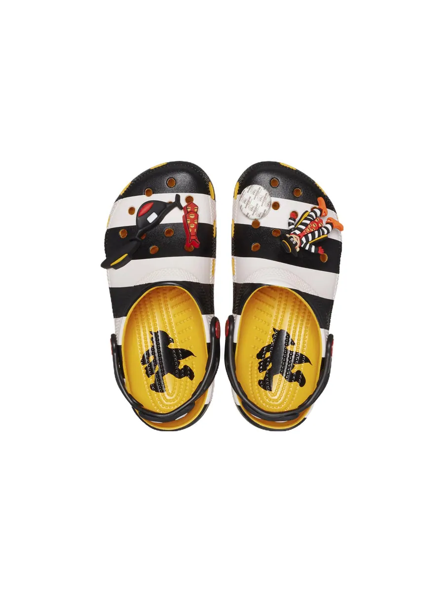 Сандалии Crocs Classic clog 'McDonald's Hamburglar' — изображение 6 из 7, черный