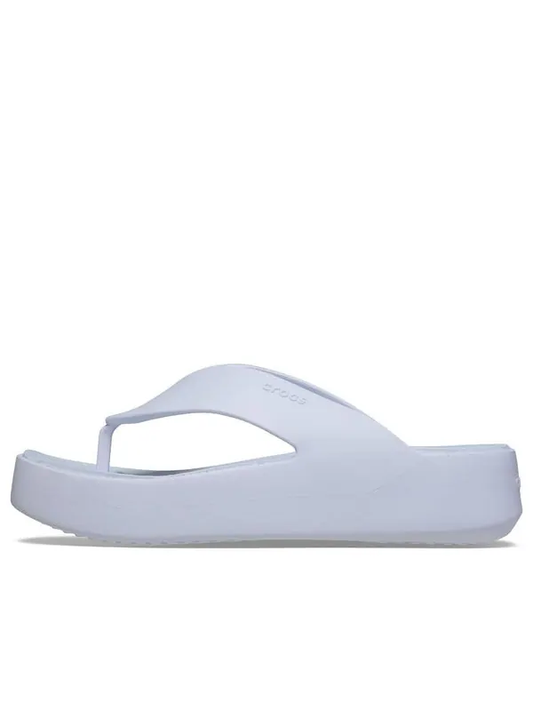 Тапочки getaway platform dreamscape flip flops 'blue' Crocs — изображение 1 из 4, синий
