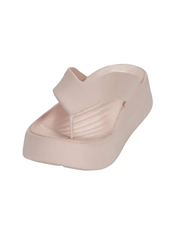 Тапочки getaway platform slides 'pink' Crocs — изображение 2 из 4, розовый