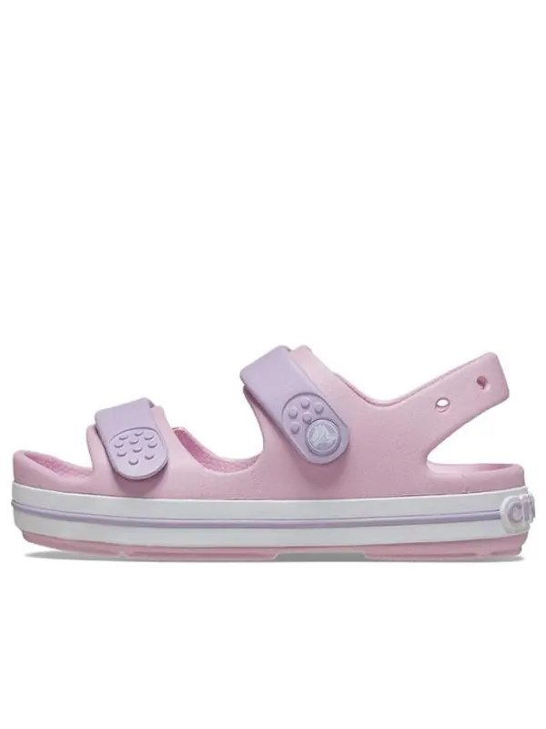 Сандалии crocband cruiser sandals 'pink lilac' Crocs — изображение 1 из 4, розовый//белый