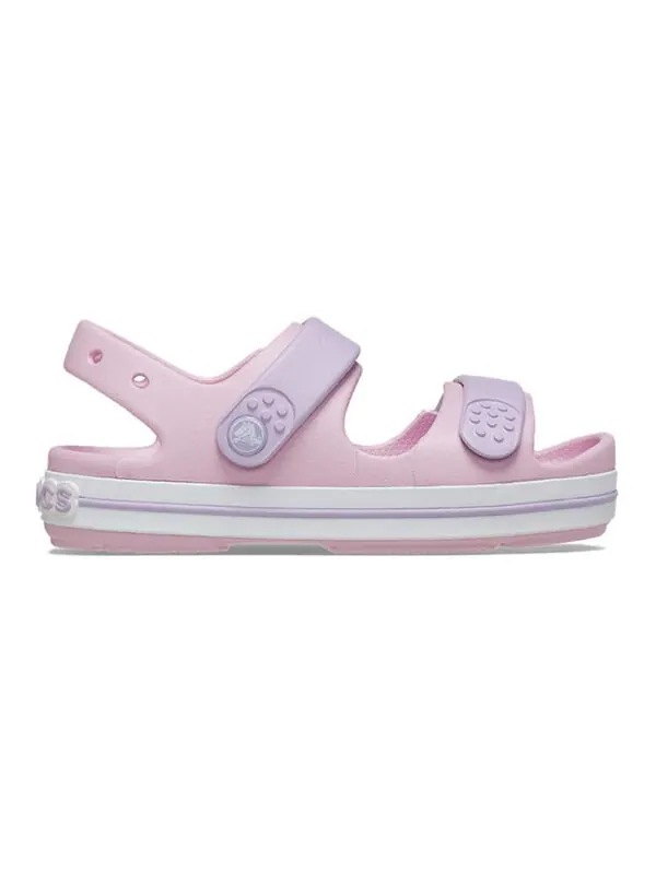 Сандалии crocband cruiser sandals 'pink lilac' Crocs — изображение 2 из 4, розовый//белый