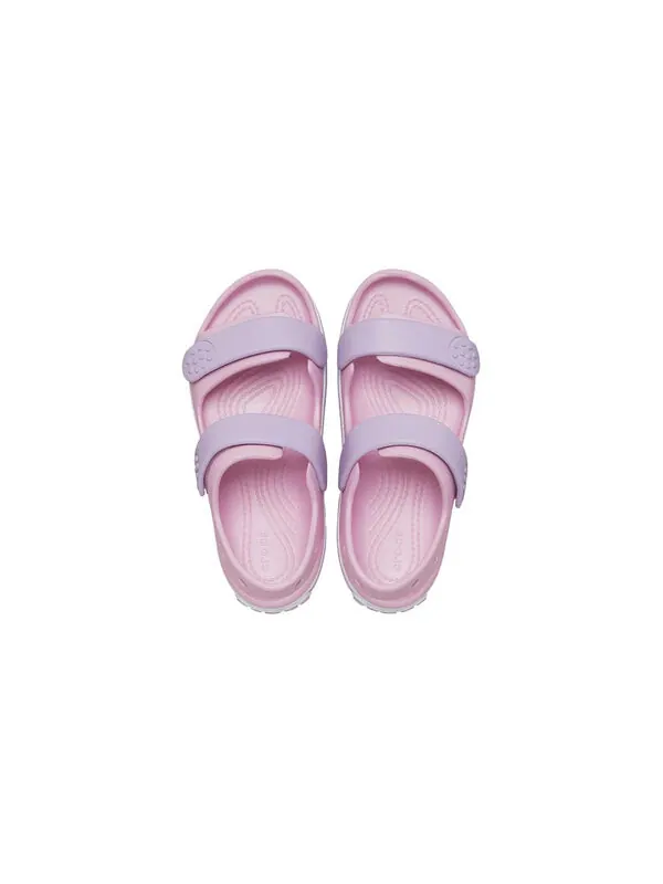 Сандалии crocband cruiser sandals 'pink lilac' Crocs — изображение 4 из 4, розовый//белый