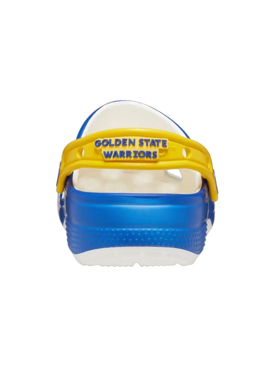 Сандалии Crocs x NBA Golden State Warriors Classic Clog 'Blue Yellow' — изображение 6 из 7, синий
