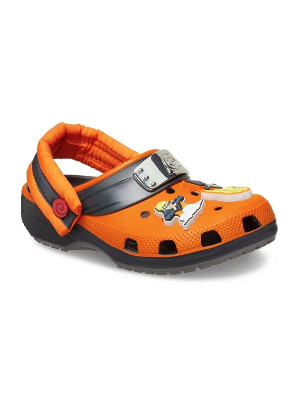 Кроссовки x naruto classic clogs 'orange black' Crocs — изображение 3 из 4, оранжевый/черный