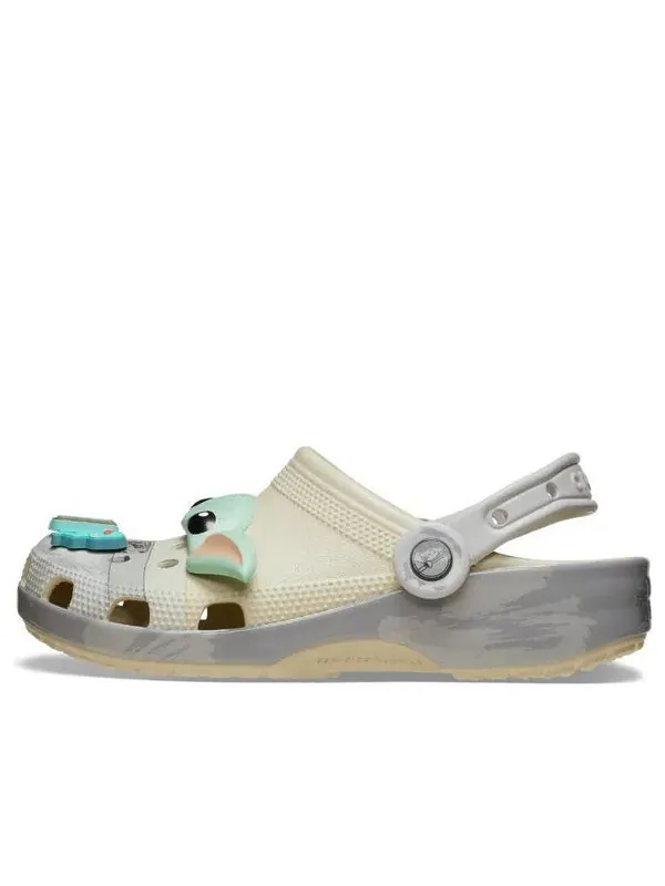 Сандалии x star wars classic clog 'grogu' Crocs — изображение 1 из 4, кость