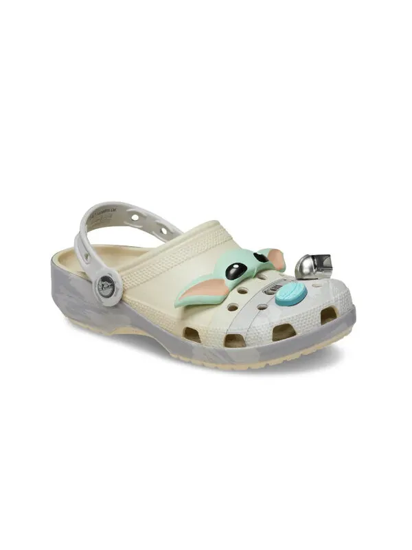 Сандалии x star wars classic clog 'grogu' Crocs — изображение 3 из 4, кость