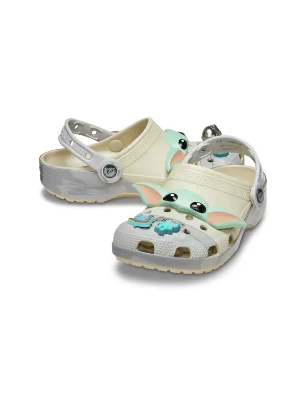 Сандалии x star wars classic clog 'grogu' Crocs — изображение 4 из 4, кость