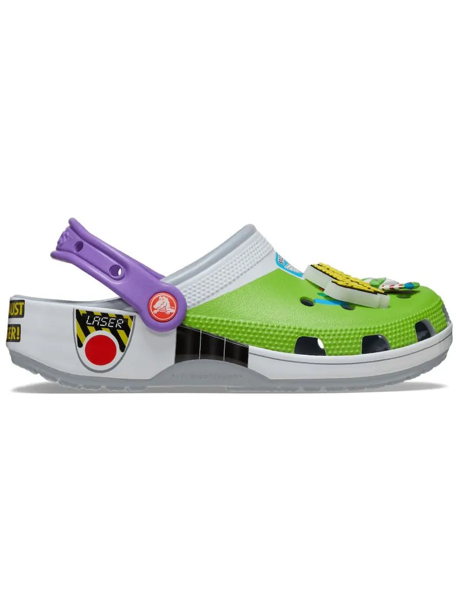 Сандалии Crocs x Toy Story Classic Clog 'Buzz Lightyear' — изображение 2 из 5, синий