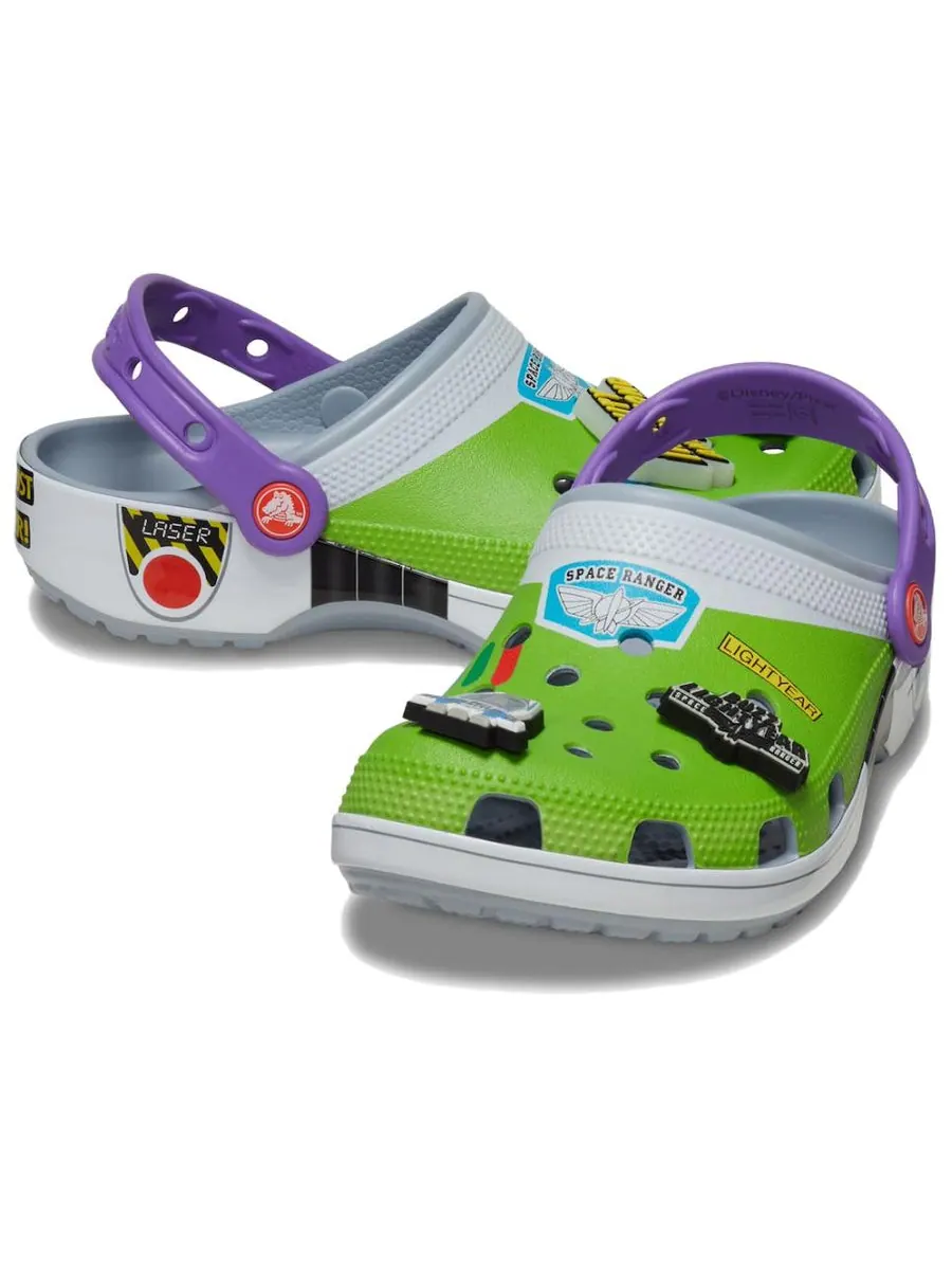 Сандалии Crocs x Toy Story Classic Clog 'Buzz Lightyear' — изображение 4 из 5, синий