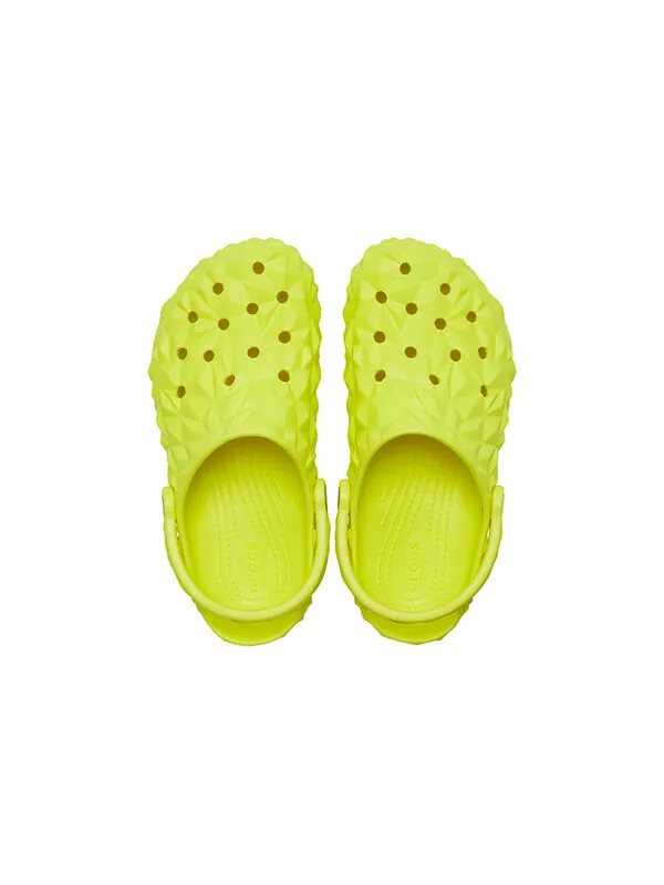 Кроссовки classic geometric clogs 'green' Crocs — изображение 4 из 4, зеленый