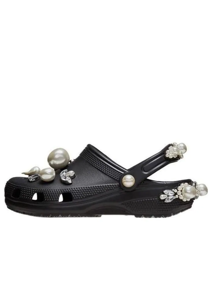Сандалии Crocs x Simone Rocha Classic Clog 'Black' — изображение 1 из 6, черный