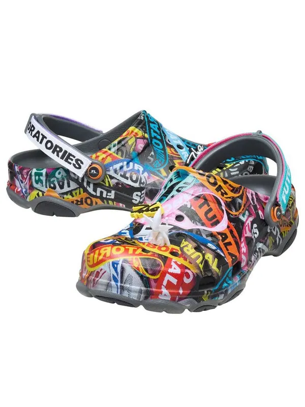 Сандалии x futura laboratories all-terrain clog Crocs — изображение 2 из 4, мульти