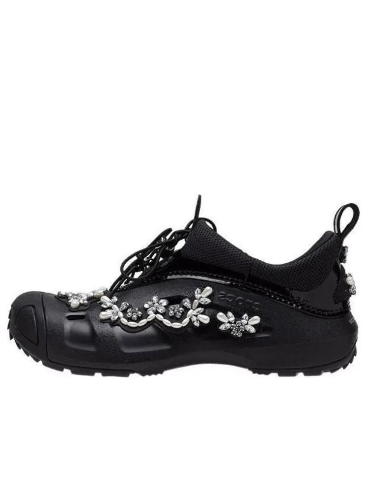 Кроссовки Crocs x Simone Rocha Quick Trail Low 'Black' — изображение 1 из 7, черный