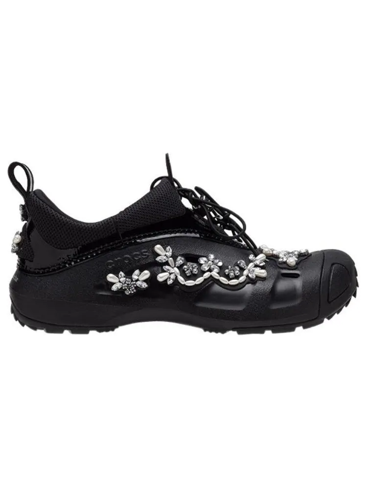 Кроссовки Crocs x Simone Rocha Quick Trail Low 'Black' — изображение 2 из 7, черный