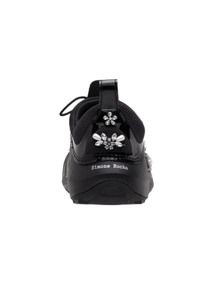 Кроссовки Crocs x Simone Rocha Quick Trail Low 'Black' — изображение 6 из 7, черный