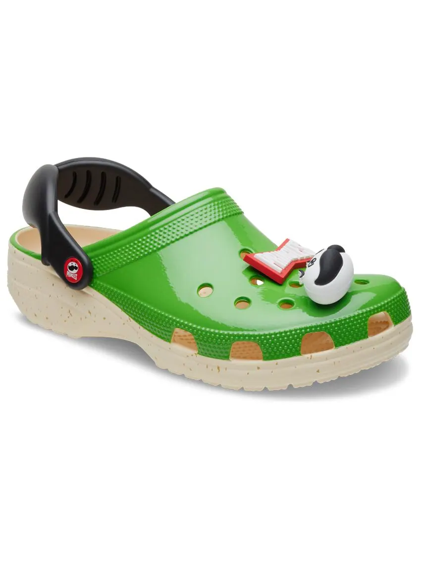 Сандалии Crocs x Pringles Classic Clog 'Blue Green' — изображение 3 из 7, синий