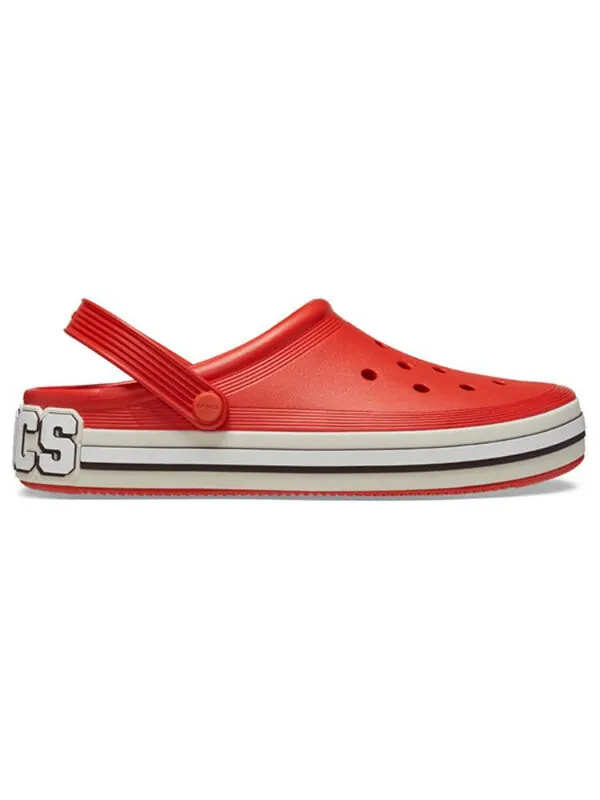 Кроссовки off court clogs 'red' Crocs — изображение 2 из 4, красный/белый