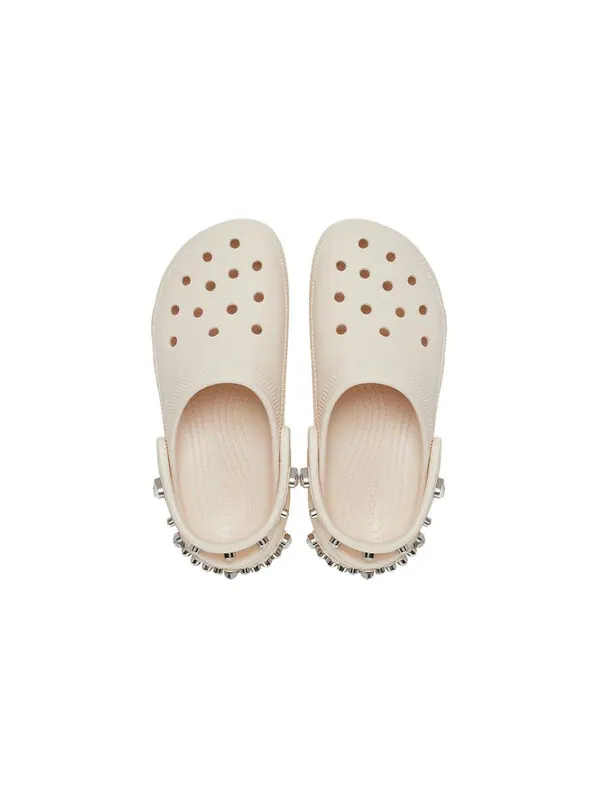 Кроссовки classic platform tiara clogs 'beige' Crocs — изображение 4 из 4, бежевый