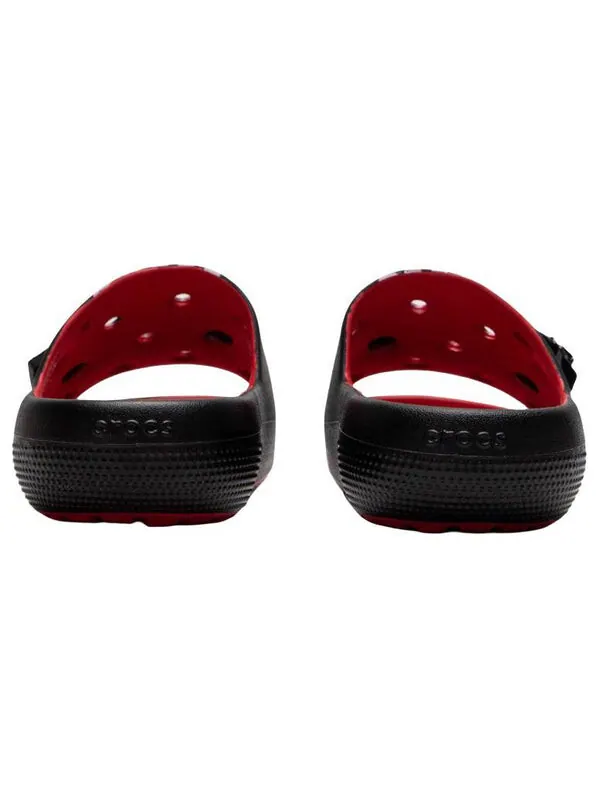 Тапочки x star wars classic slides v2 'darth vader' Crocs — изображение 4 из 4, красный/черный