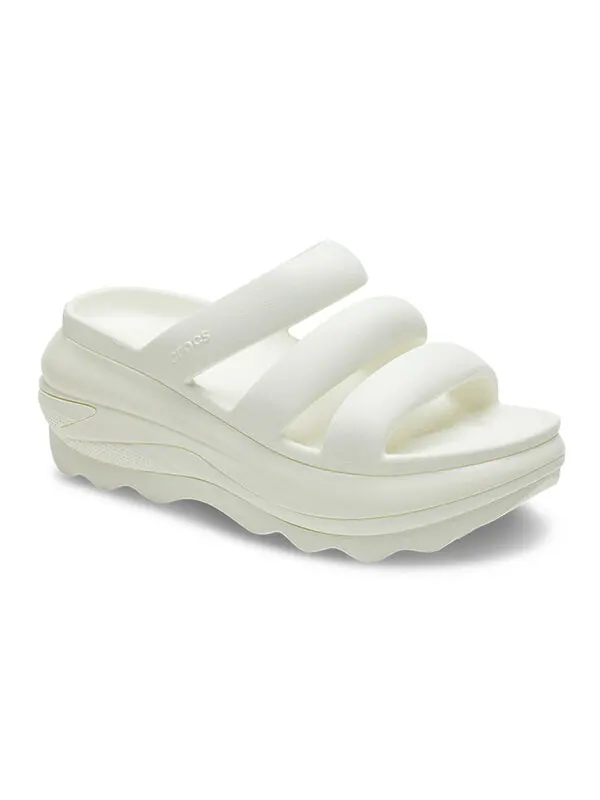 Сандалии mega crush triple strap 'chalk white' Crocs — изображение 2 из 4, белый
