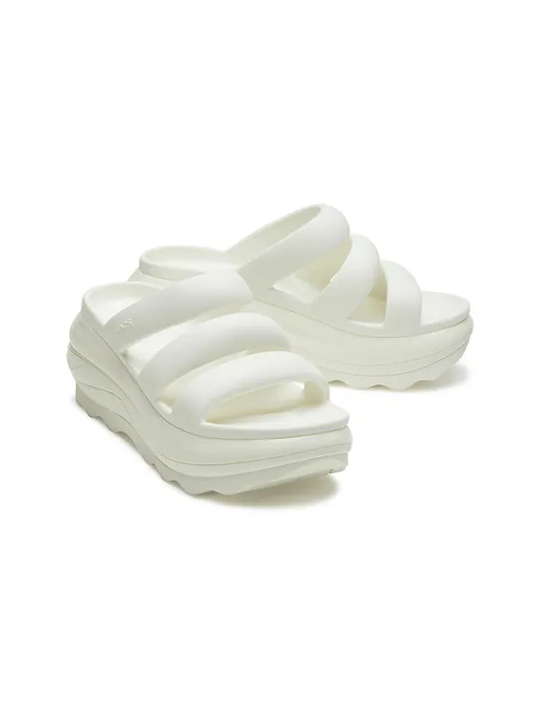 Сандалии mega crush triple strap 'chalk white' Crocs — изображение 4 из 4, белый