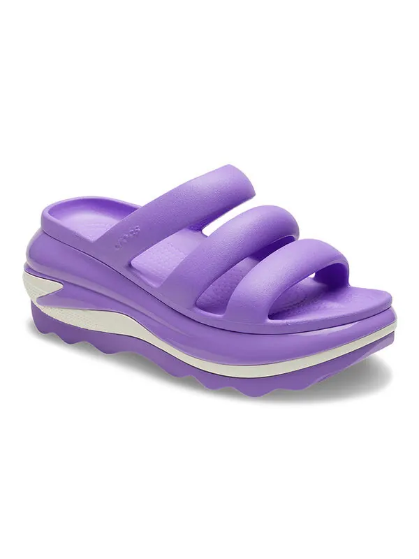 Сандалии mega crush triple strap 'purple' Crocs — изображение 3 из 4, фиолетовый
