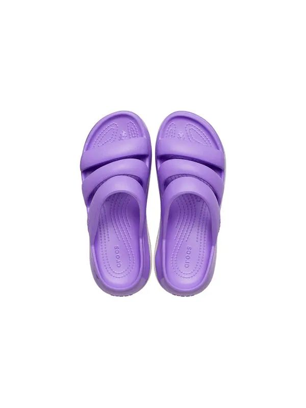 Сандалии mega crush triple strap 'purple' Crocs — изображение 4 из 4, фиолетовый