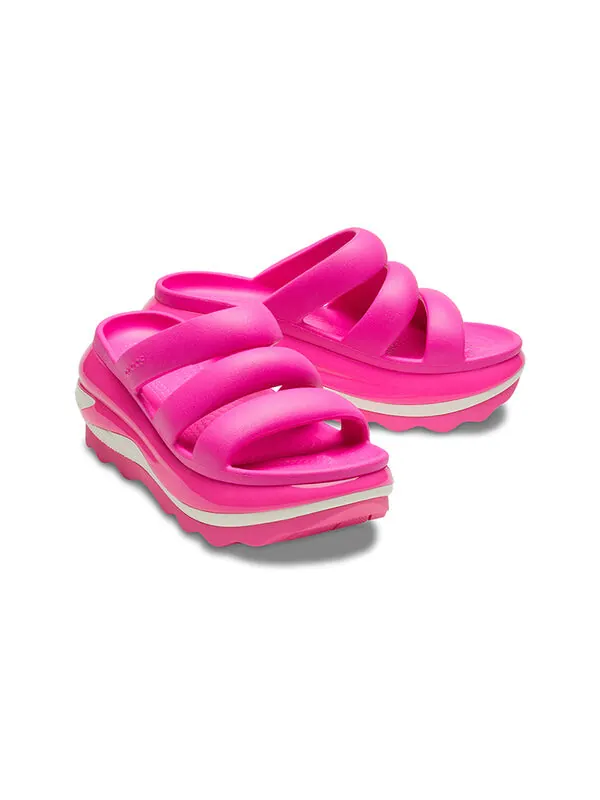 Сандалии mega crush triple strap 'pink' Crocs — изображение 4 из 4, розовый