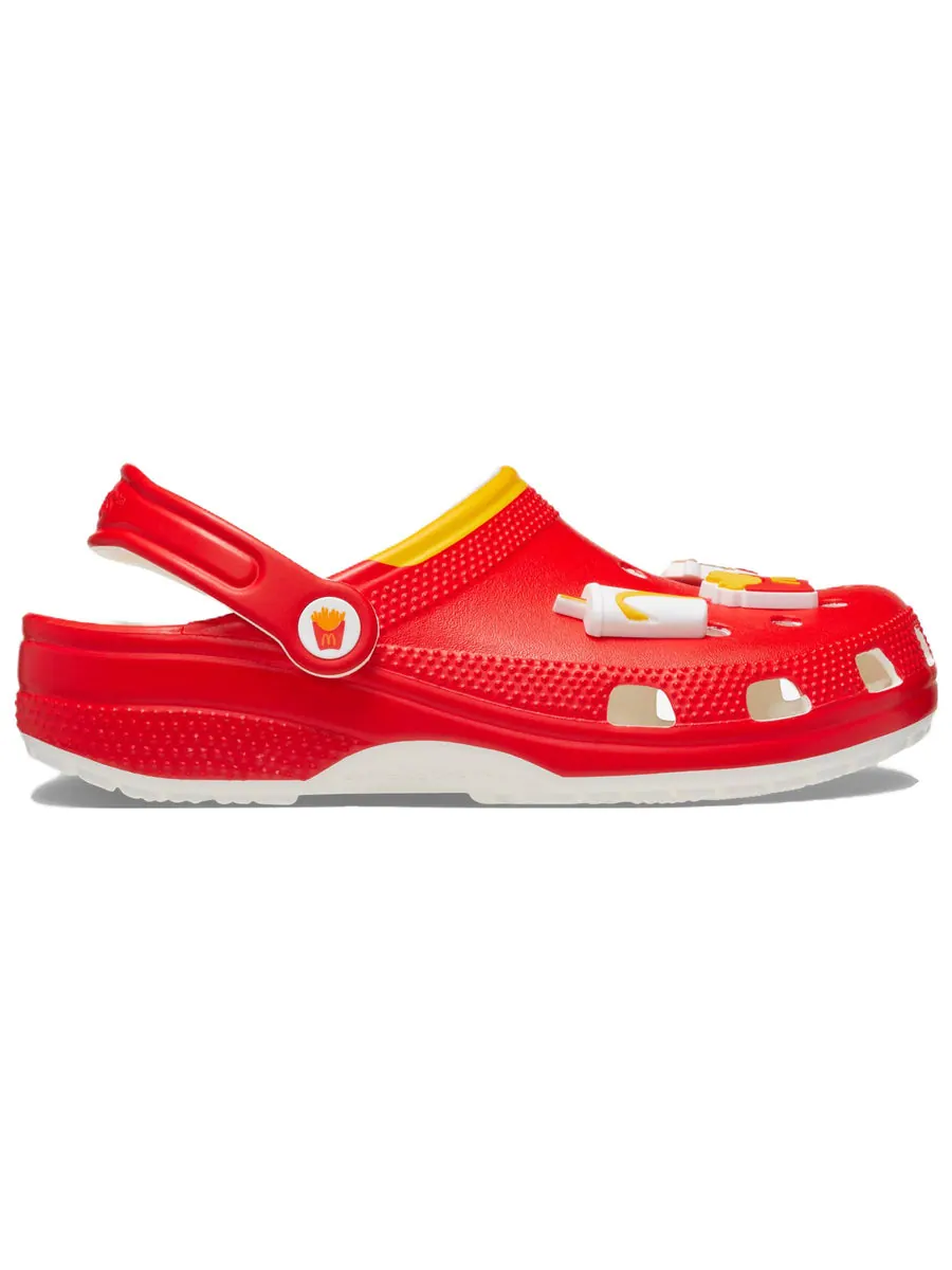 Сандалии Crocs Classic clog 'McDonald's' — изображение 3 из 7, красный
