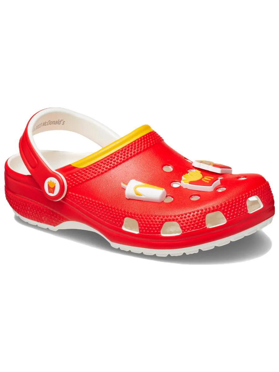 Сандалии Crocs Classic clog 'McDonald's' — изображение 4 из 7, красный
