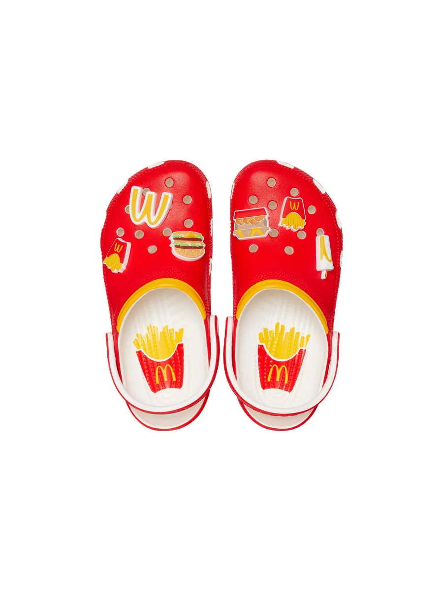 Сандалии Crocs Classic clog 'McDonald's' — изображение 6 из 7, красный