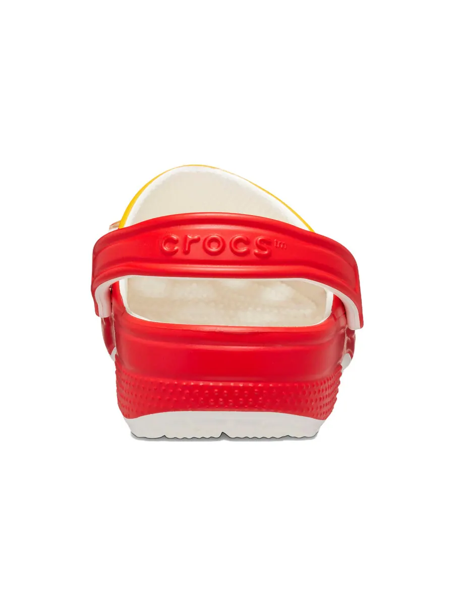 Сандалии Crocs Classic clog 'McDonald's' — изображение 7 из 7, красный