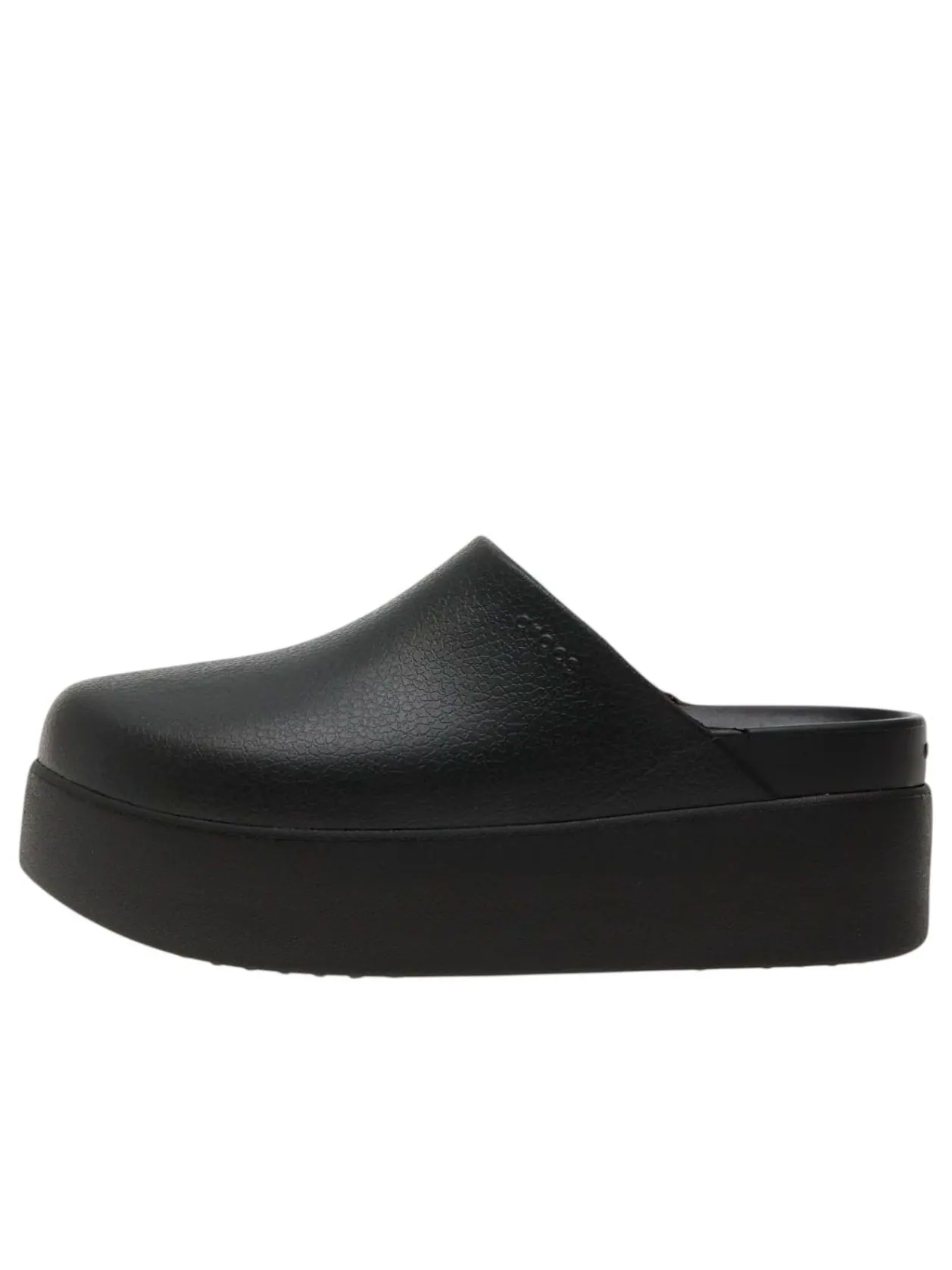 Сандалии (WMNS) Crocs Dylan Platform Clog 'Black' — изображение 1 из 4, черный
