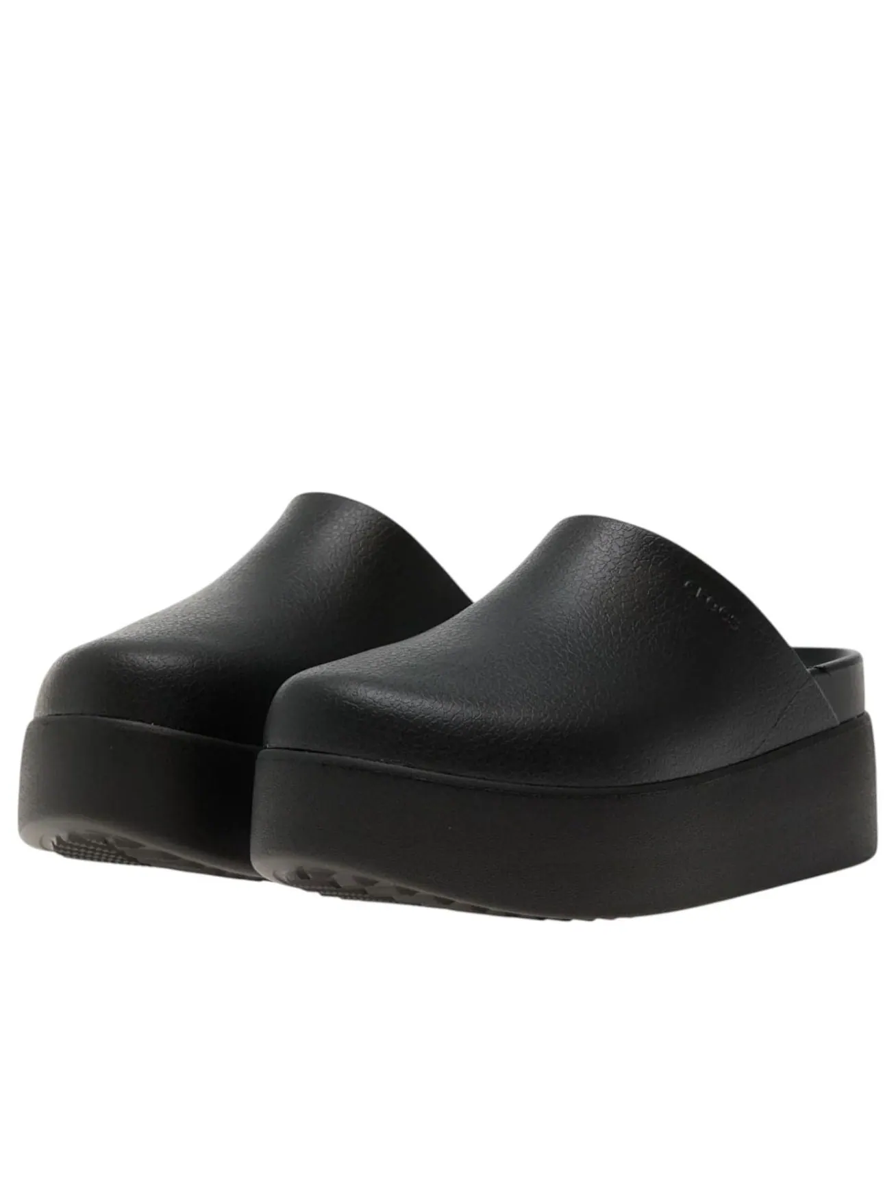 Сандалии (WMNS) Crocs Dylan Platform Clog 'Black' — изображение 2 из 4, черный