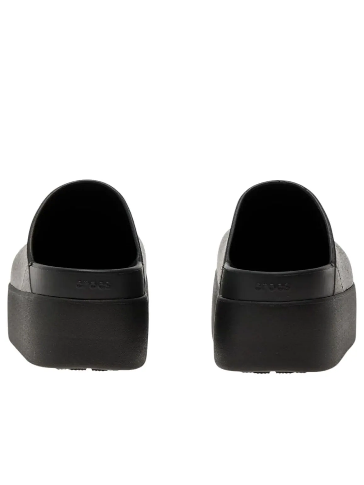 Сандалии (WMNS) Crocs Dylan Platform Clog 'Black' — изображение 4 из 4, черный
