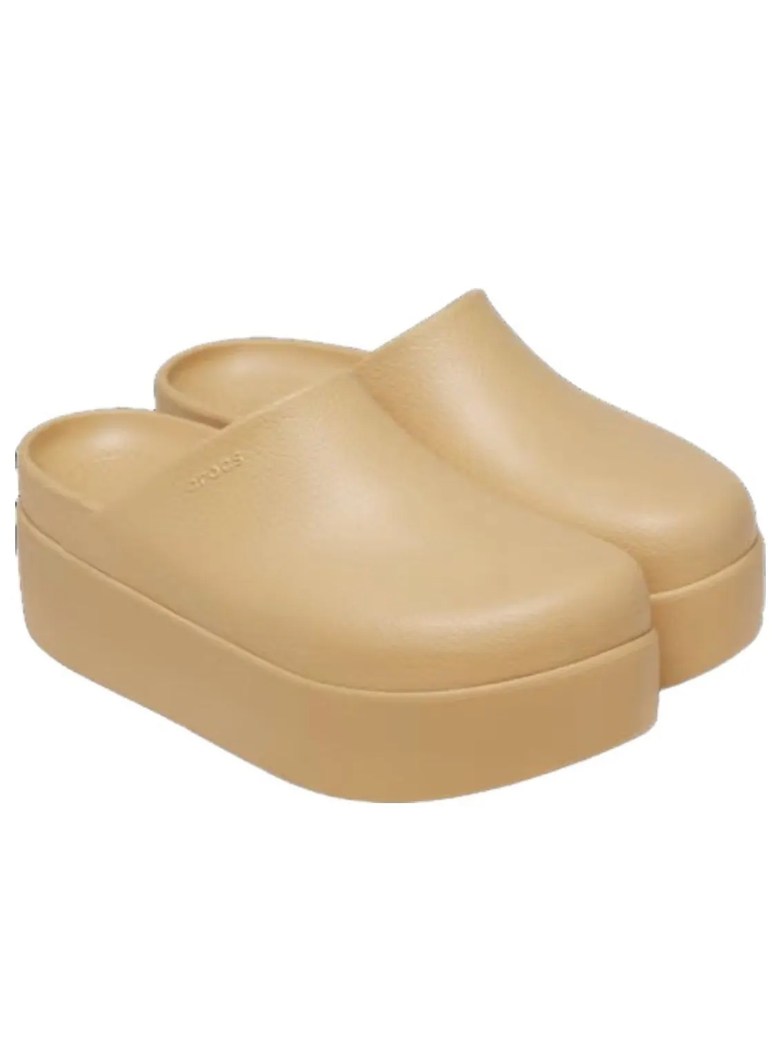 (WMNS) Crocs Dylan Platform Clog 'Wheat' — изображение 2 из 5, пшеница