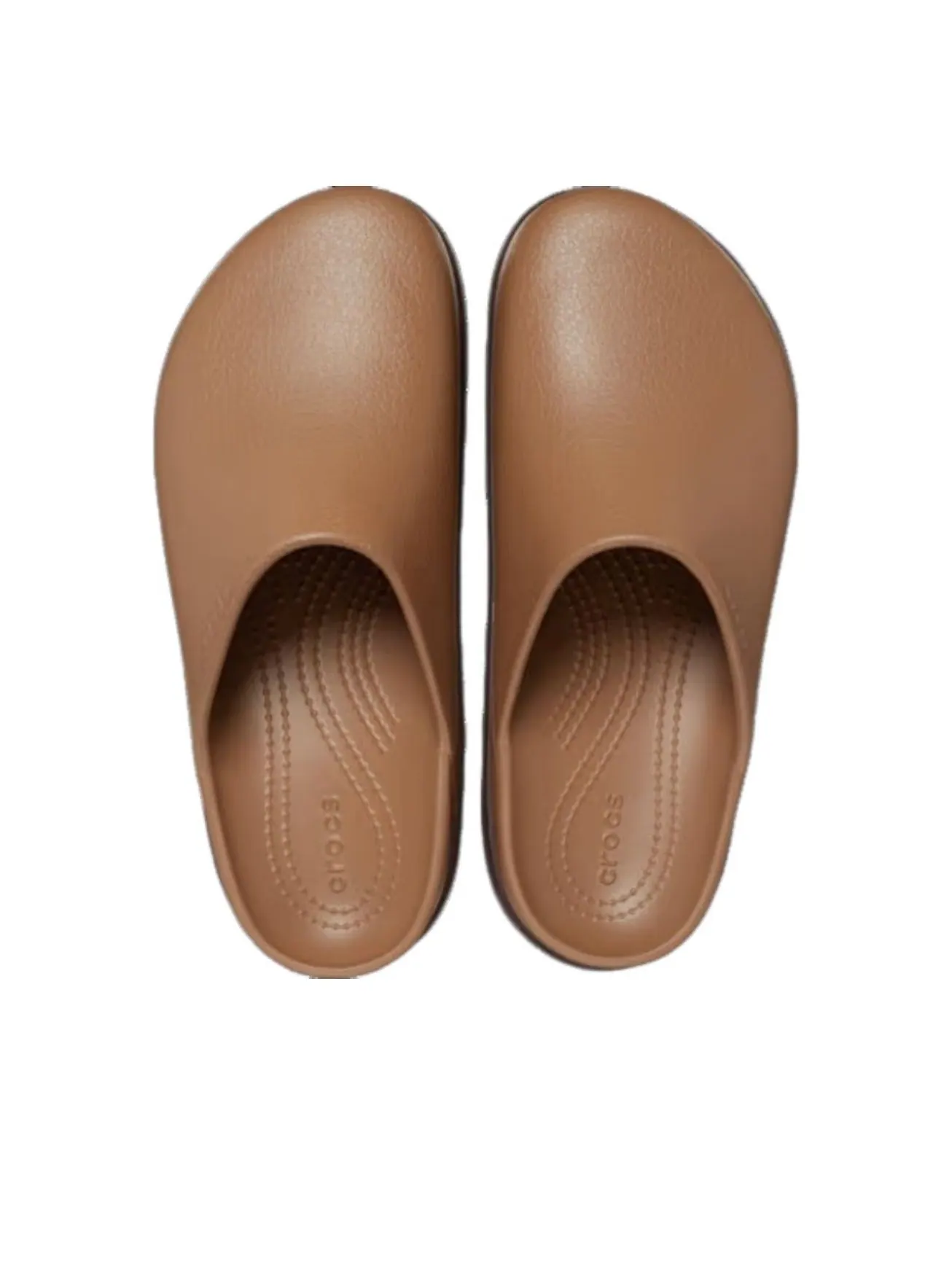 (WMNS) Crocs Dylan Platform Clog 'Sepia' — изображение 3 из 5, коричневый