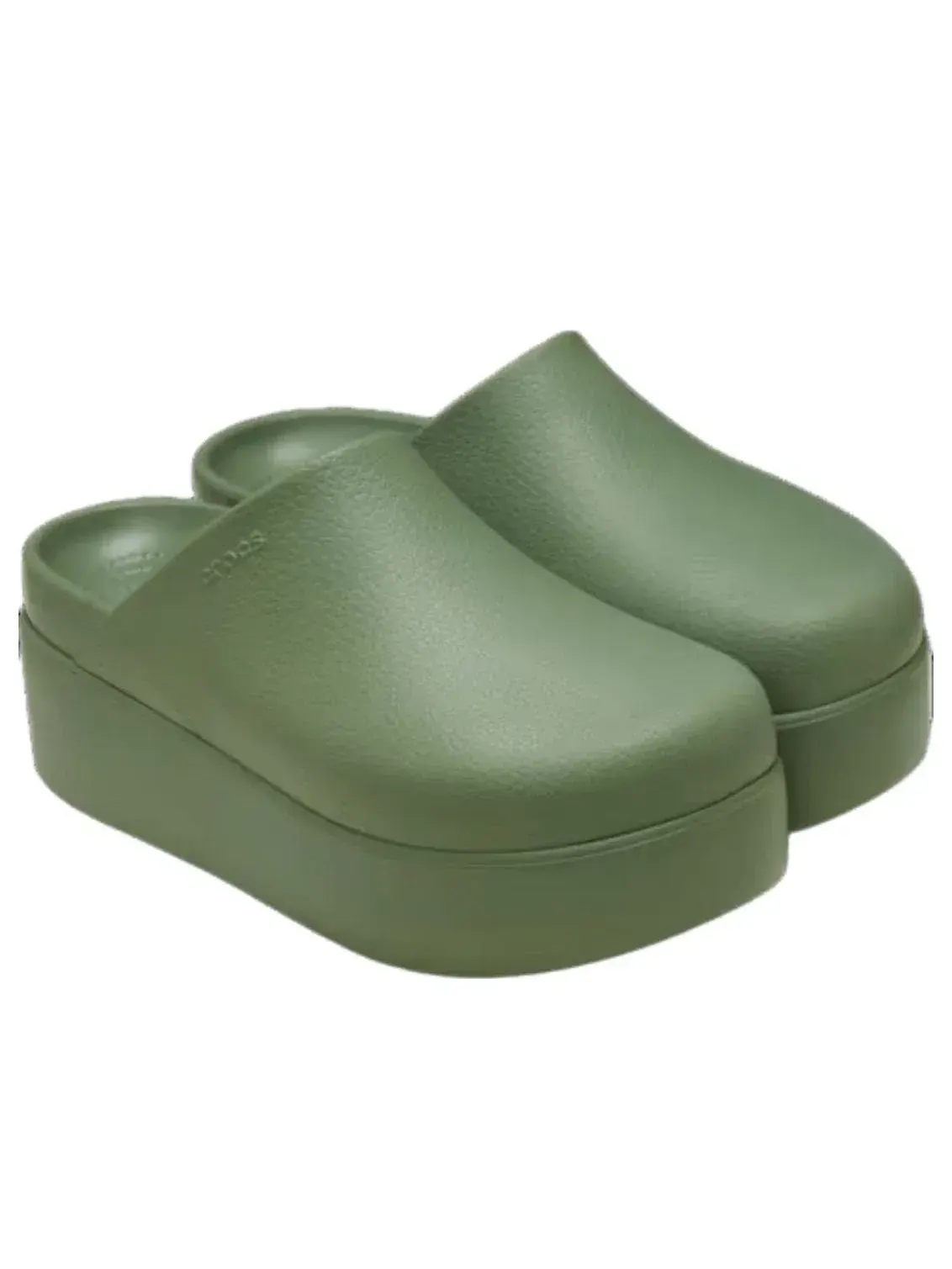 Сабо Crocs Dylan Platform Clog 'Cargo' 209869-3BX — изображение 2 из 5, зеленый